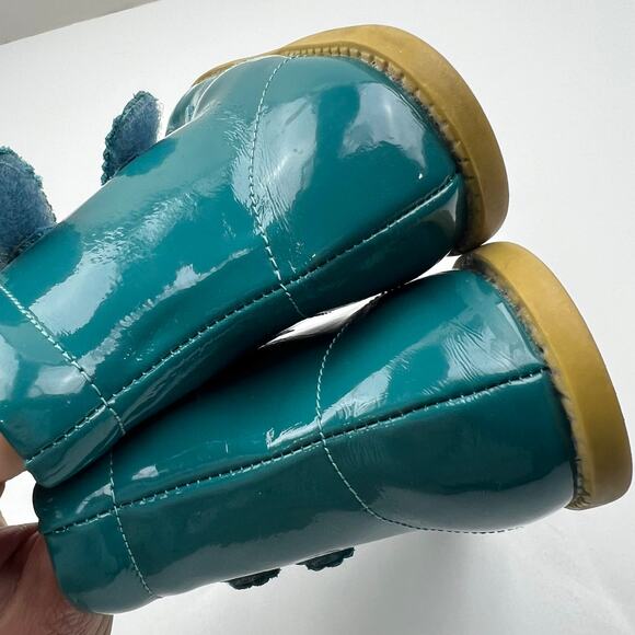 Livie & Luca Teal Floret Boots - Picture 6 of 7